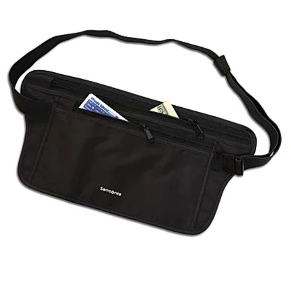 Fanny pack RFID Blocking Money Belt Travel Pouch